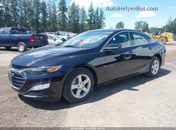 1G1ZC5ST8MF023444 2021 CHEVROLET MALIBU Black Передня ліва чверть