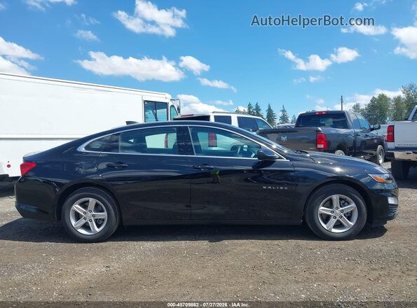 1G1ZC5ST8MF023444 2021 CHEVROLET MALIBU Black Вид задньої частини салону