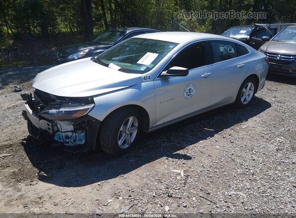 1G1ZC5ST8NF165987 2022 CHEVROLET MALIBU Gray Առջևի ձախ երեք քառորդ տեսարան