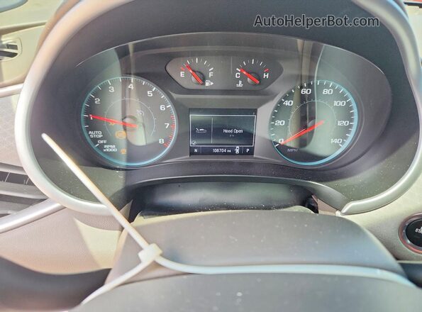 1G1ZC5ST8RF123213 2024 CHEVROLET MALIBU Tan Instrument cluster view
