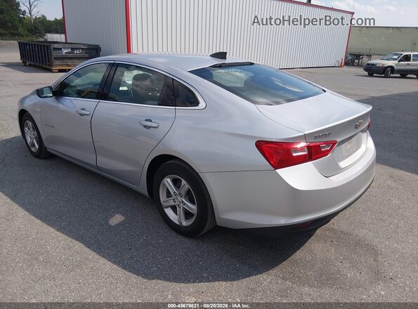 1G1ZC5STXLF000083 2020 CHEVROLET MALIBU Серебряный Задняя левая четверть