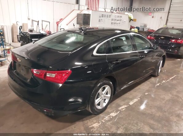 1G1ZC5STXLF137010 2020 CHEVROLET MALIBU Черный Задняя правая четверть