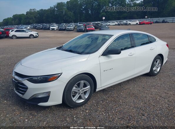 1G1ZC5STXLF138559 2020 CHEVROLET MALIBU White წინა მარცხენა ხედი სამი მეოთხედიდან