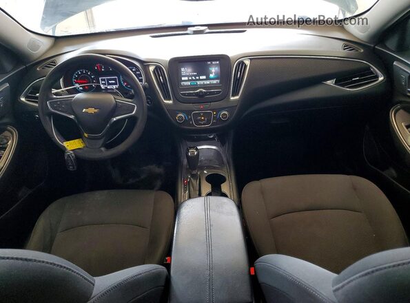 1G1ZD5ST0JF124373 2018 CHEVROLET MALIBU Charcoal Widok deski rozdzielczej