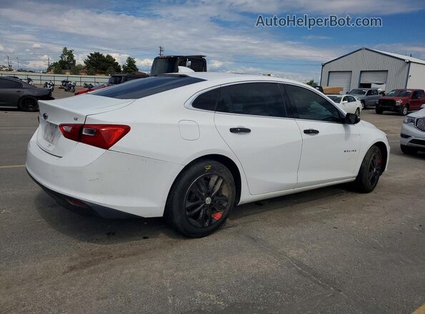 1G1ZD5ST0JF129492 2018 CHEVROLET MALIBU White Задня права чверть