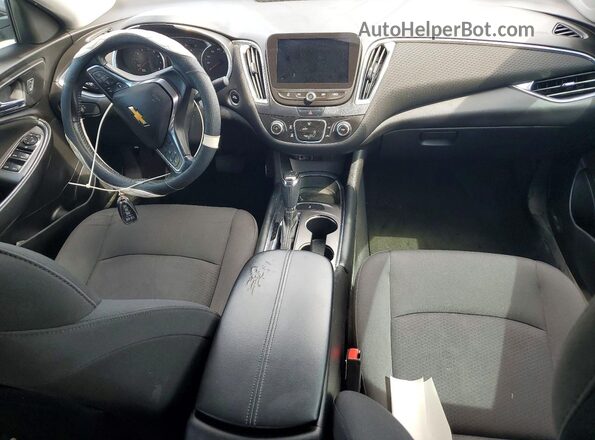 1G1ZD5ST0JF129492 2018 CHEVROLET MALIBU White Вид панелі приладів