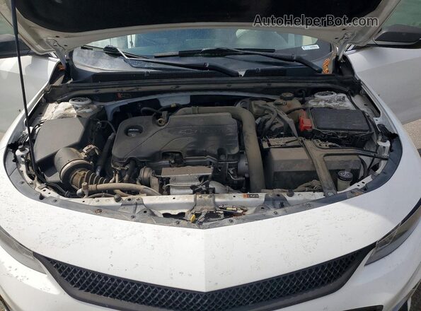 1G1ZD5ST0JF129492 2018 CHEVROLET MALIBU White Вид задньої частини салону