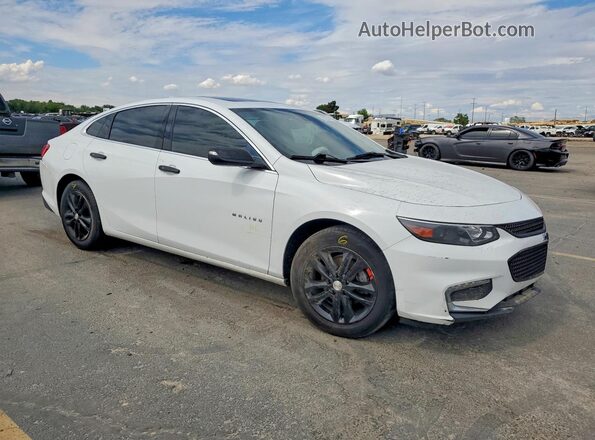1G1ZD5ST0JF129492 2018 CHEVROLET MALIBU White Передня права чверть