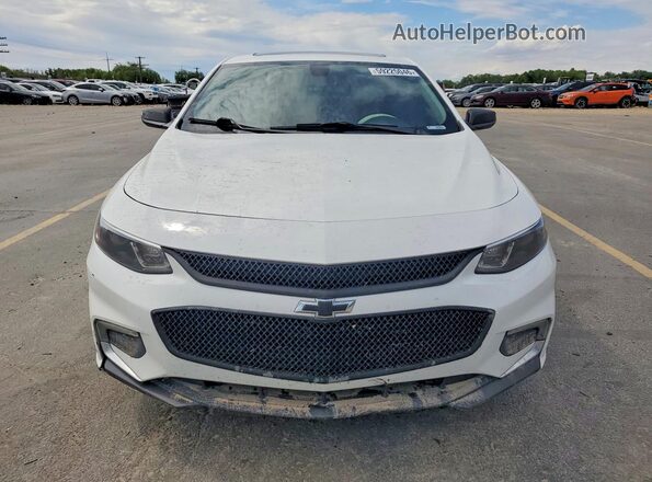1G1ZD5ST0JF129492 2018 CHEVROLET MALIBU White Вид спереду