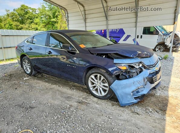1G1ZD5ST0JF131484 2018 CHEVROLET MALIBU Синий Передняя правая четверть