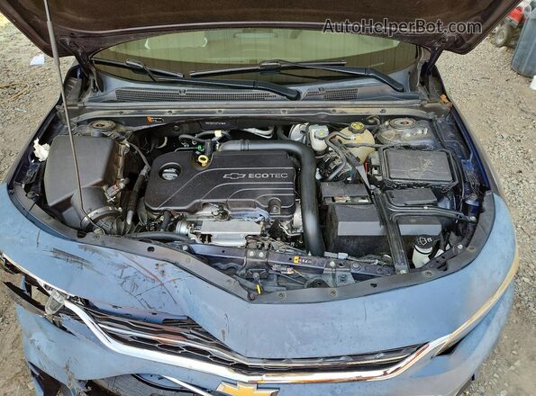 1G1ZD5ST0JF131484 2018 CHEVROLET MALIBU Синий Вид задней части салона