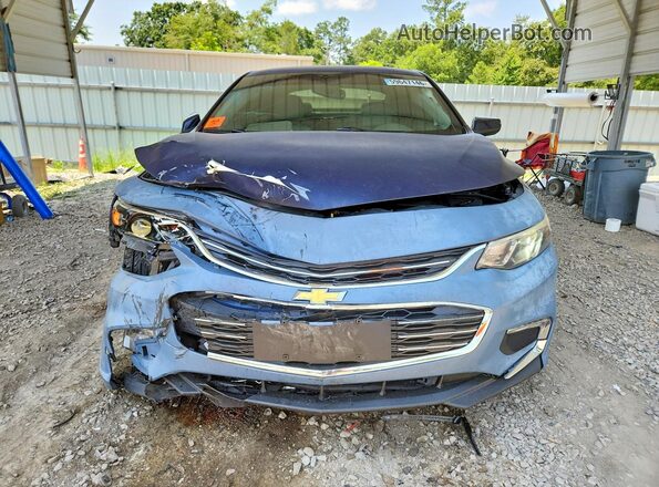 1G1ZD5ST0JF131484 2018 CHEVROLET MALIBU Синий Вид спереди
