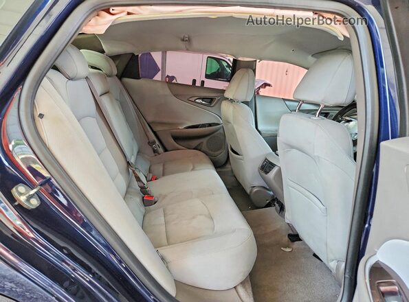 1G1ZD5ST0JF131484 2018 CHEVROLET MALIBU Синий Вид задних сидений