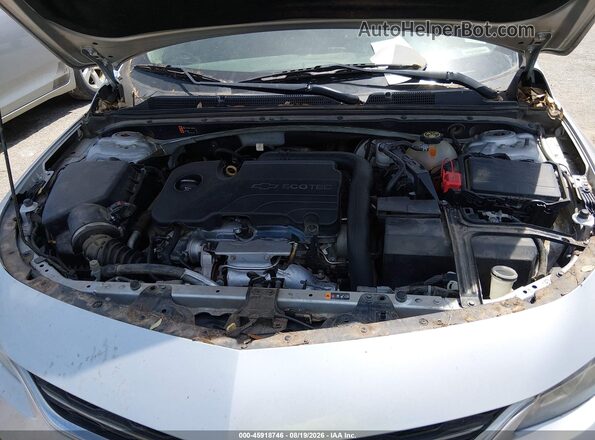 1G1ZD5ST0JF156949 2018 CHEVROLET MALIBU Серебряный Вид сзади