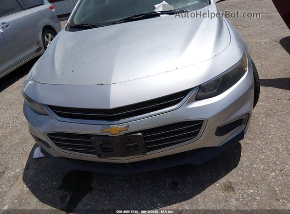 1G1ZD5ST0JF156949 2018 CHEVROLET MALIBU Серебряный Вид щитка приборов