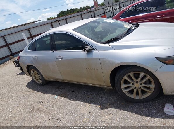 1G1ZD5ST0JF156949 2018 CHEVROLET MALIBU Серебряный Вид задней части салона
