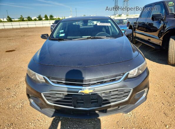 1G1ZD5ST0JF161049 2018 CHEVROLET MALIBU Gray Вид спереду