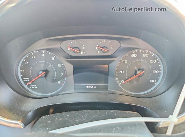 1G1ZD5ST0JF161049 2018 CHEVROLET MALIBU Gray Вид щитка приладів