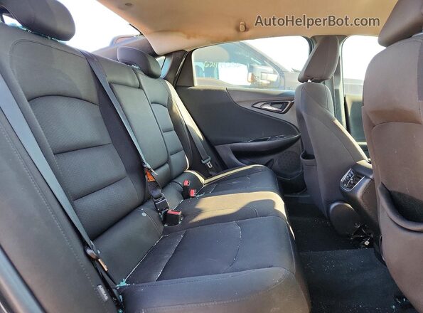 1G1ZD5ST0JF161049 2018 CHEVROLET MALIBU Gray Вид задніх сидінь
