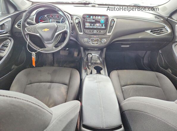 1G1ZD5ST0JF197324 2018 CHEVROLET MALIBU Silver Widok deski rozdzielczej