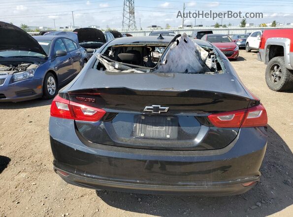 1G1ZD5ST0JF265587 2018 CHEVROLET MALIBU Black Vista trasera