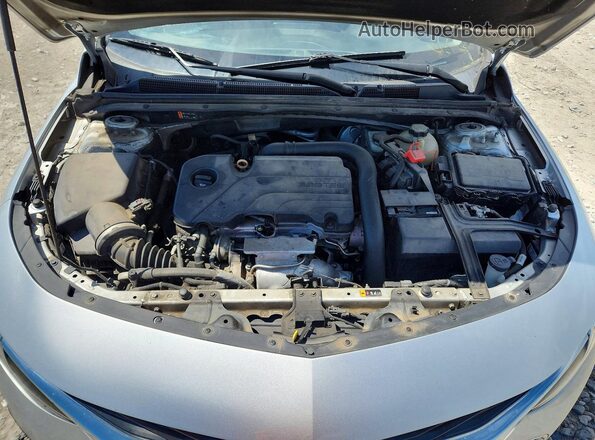 1G1ZD5ST0LF034837 2020 CHEVROLET MALIBU Silver Rear interior view
