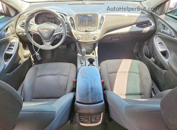 1G1ZD5ST0LF034837 2020 CHEVROLET MALIBU Silver Dashboard view
