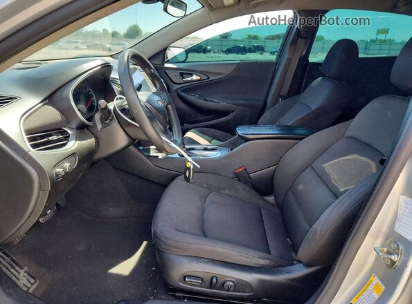 1G1ZD5ST0LF034837 2020 CHEVROLET MALIBU Silver Front interior view