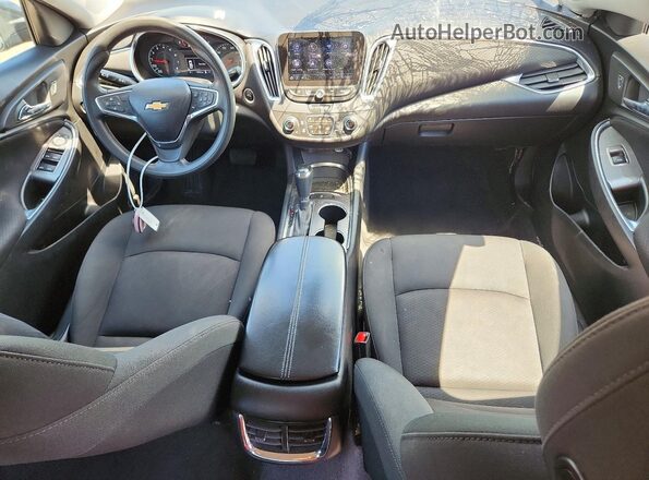 1G1ZD5ST0LF035597 2020 CHEVROLET MALIBU Black Вид панелі приладів