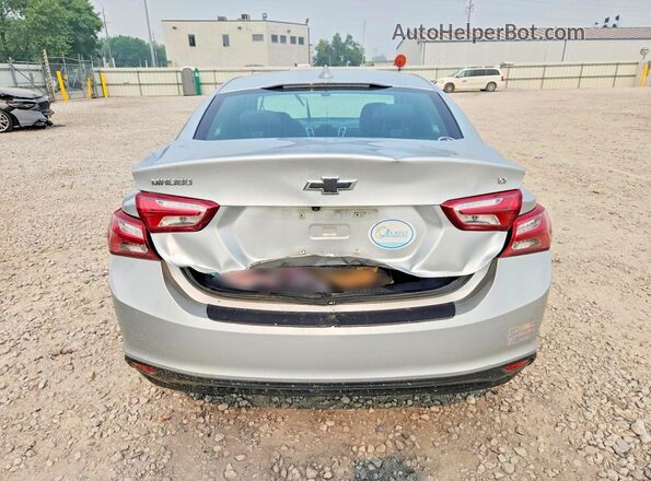 1G1ZD5ST0LF055168 2020 CHEVROLET MALIBU Silver Հետևի տեսք