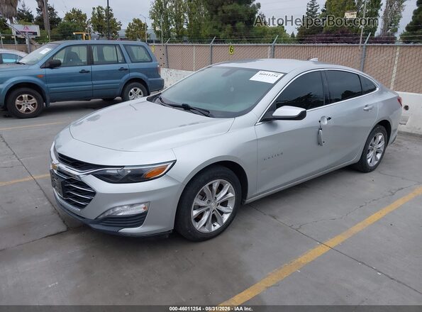 1G1ZD5ST0LF064680 2020 CHEVROLET MALIBU Silver Przód lewy