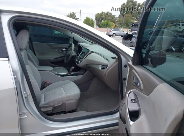 1G1ZD5ST0LF064680 2020 CHEVROLET MALIBU Silver Widok wnętrza z przodu
