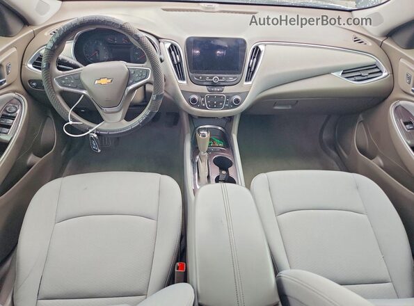 1G1ZD5ST0LF083116 2020 CHEVROLET MALIBU Brown Առջևի վահանակի տեսք