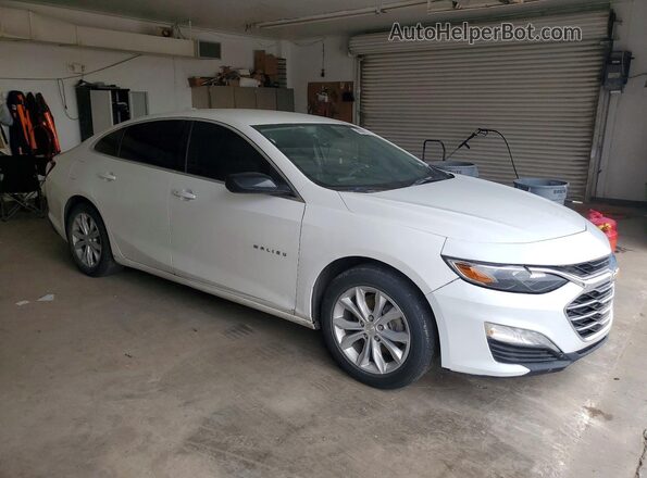 1G1ZD5ST0LF090132 2020 CHEVROLET MALIBU Белый Передняя правая четверть