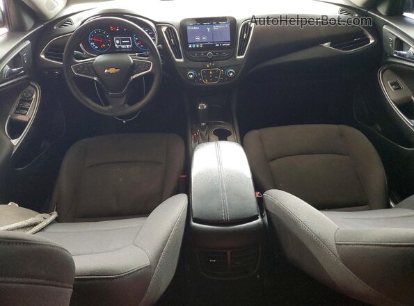 1G1ZD5ST0LF090132 2020 CHEVROLET MALIBU Белый Вид панели приборов