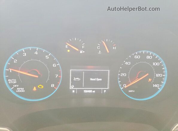 1G1ZD5ST0LF090132 2020 CHEVROLET MALIBU Белый Вид щитка приборов