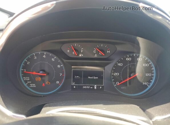 1G1ZD5ST0LF096478 2020 CHEVROLET MALIBU Белый Вид щитка приборов