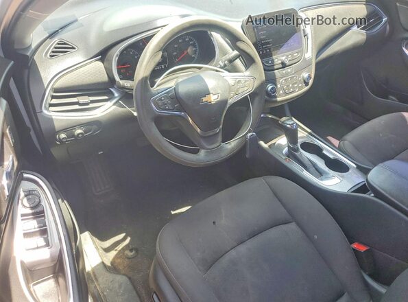 1G1ZD5ST0LF096478 2020 CHEVROLET MALIBU Белый Вид панели приборов