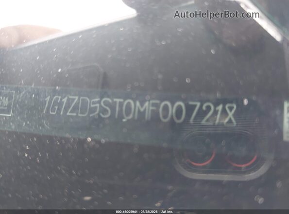 1G1ZD5ST0MF007218 2021 CHEVROLET MALIBU Black Շարժիչի բաժամունքի տեսք