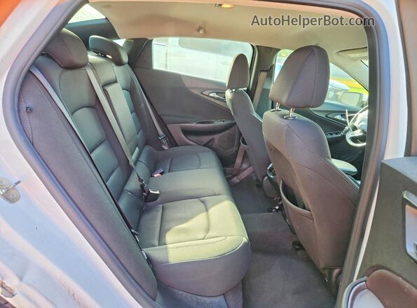 1G1ZD5ST0MF019627 2021 CHEVROLET MALIBU Белый Вид задних сидений