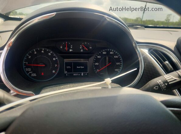 1G1ZD5ST0MF027971 2021 CHEVROLET MALIBU Burgundy Vista del cuadro de instrumentos