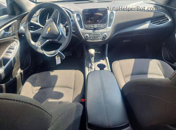 1G1ZD5ST0MF027971 2021 CHEVROLET MALIBU Burgundy Vista del salpicadero