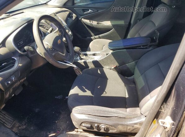 1G1ZD5ST0MF029543 2021 CHEVROLET MALIBU Gray Widok wnętrza z przodu