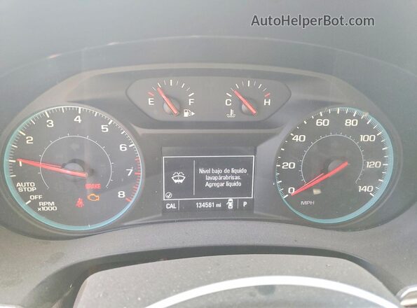 1G1ZD5ST0MF029543 2021 CHEVROLET MALIBU Серый Вид щитка приборов