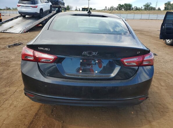 1G1ZD5ST0MF046472 2021 CHEVROLET MALIBU Black Vista trasera