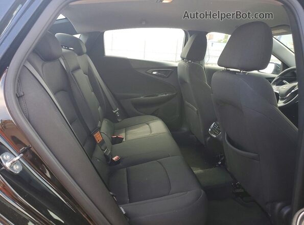 1G1ZD5ST0MF046472 2021 CHEVROLET MALIBU Black Vista de los asientos traseros