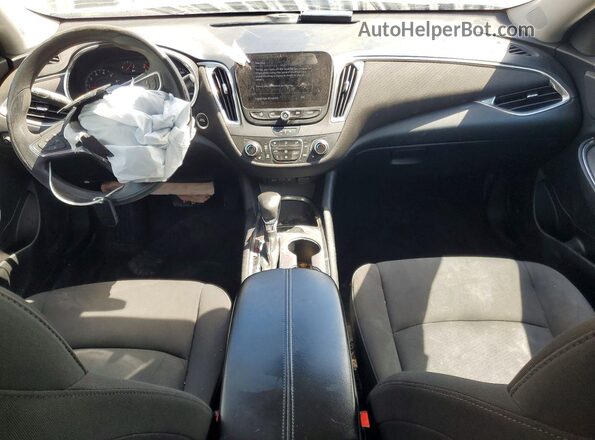 1G1ZD5ST0MF063272 2021 CHEVROLET MALIBU Серебряный Вид панели приборов