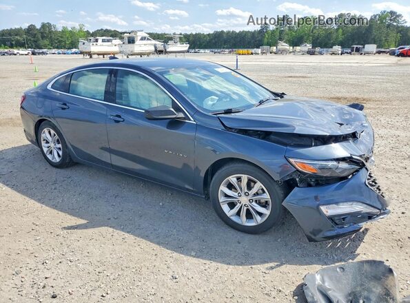 1G1ZD5ST0MF063935 2021 CHEVROLET MALIBU Blue Przód prawy