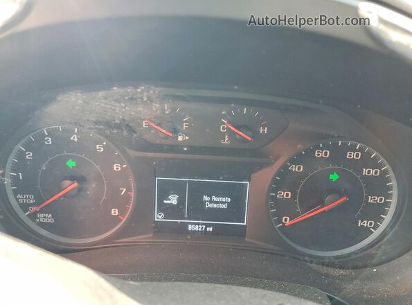 1G1ZD5ST0MF063935 2021 CHEVROLET MALIBU Blue Widok zestawu wskaźników