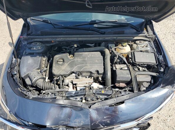1G1ZD5ST0MF063935 2021 CHEVROLET MALIBU Blue Widok wnętrza z tyłu